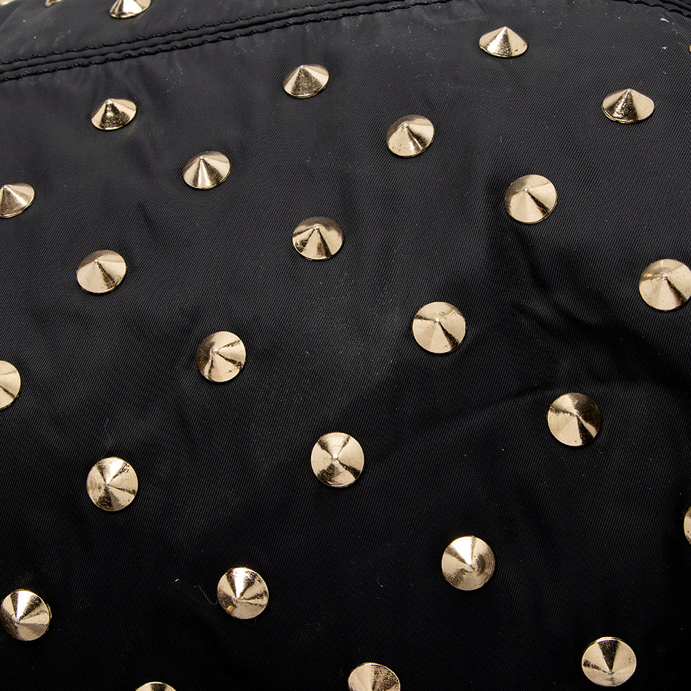 Givenchy Nylon Studded Satchel (SHF-16270)