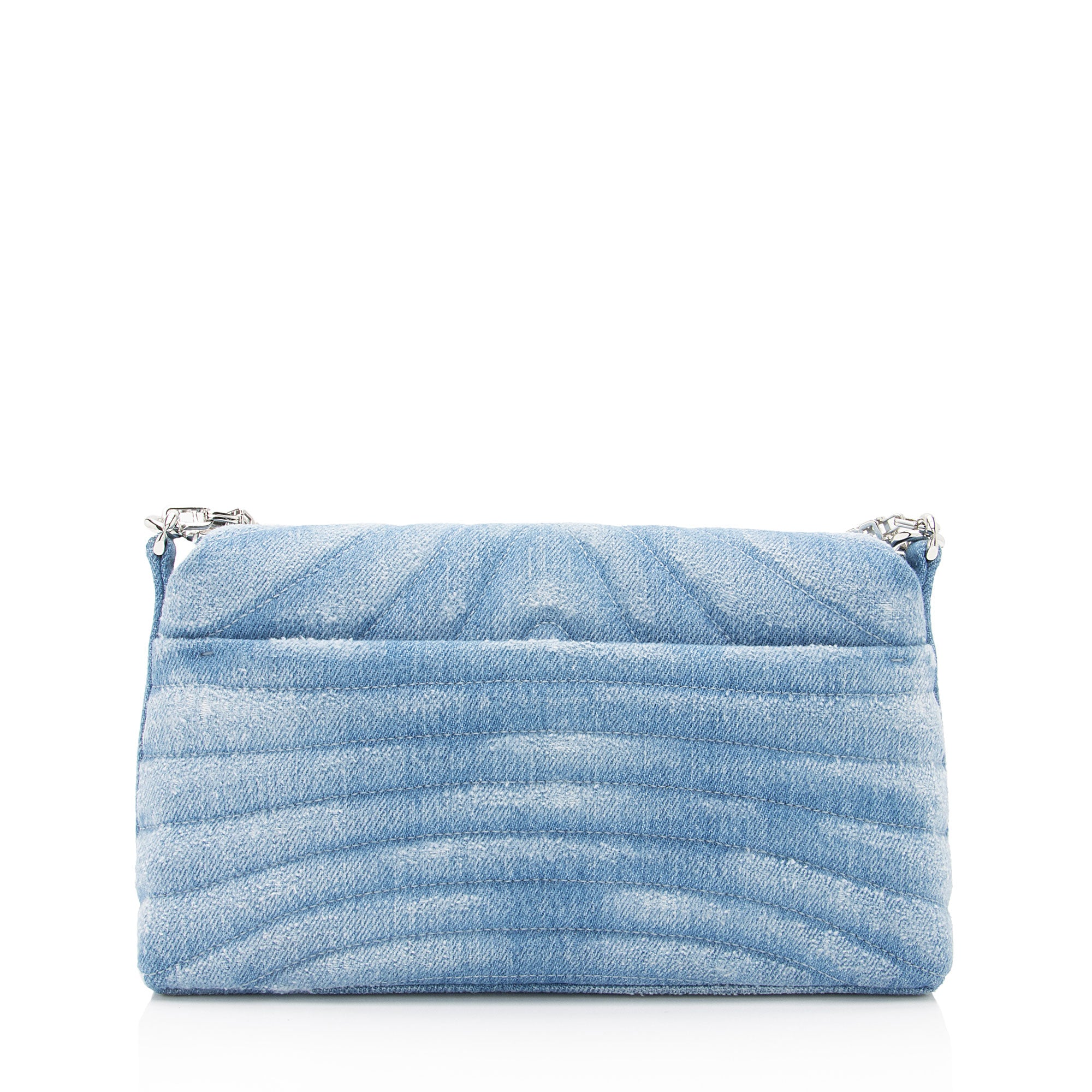 Givenchy Quilted Denim 4G Crossbody Bag (SHF-pf04SO)