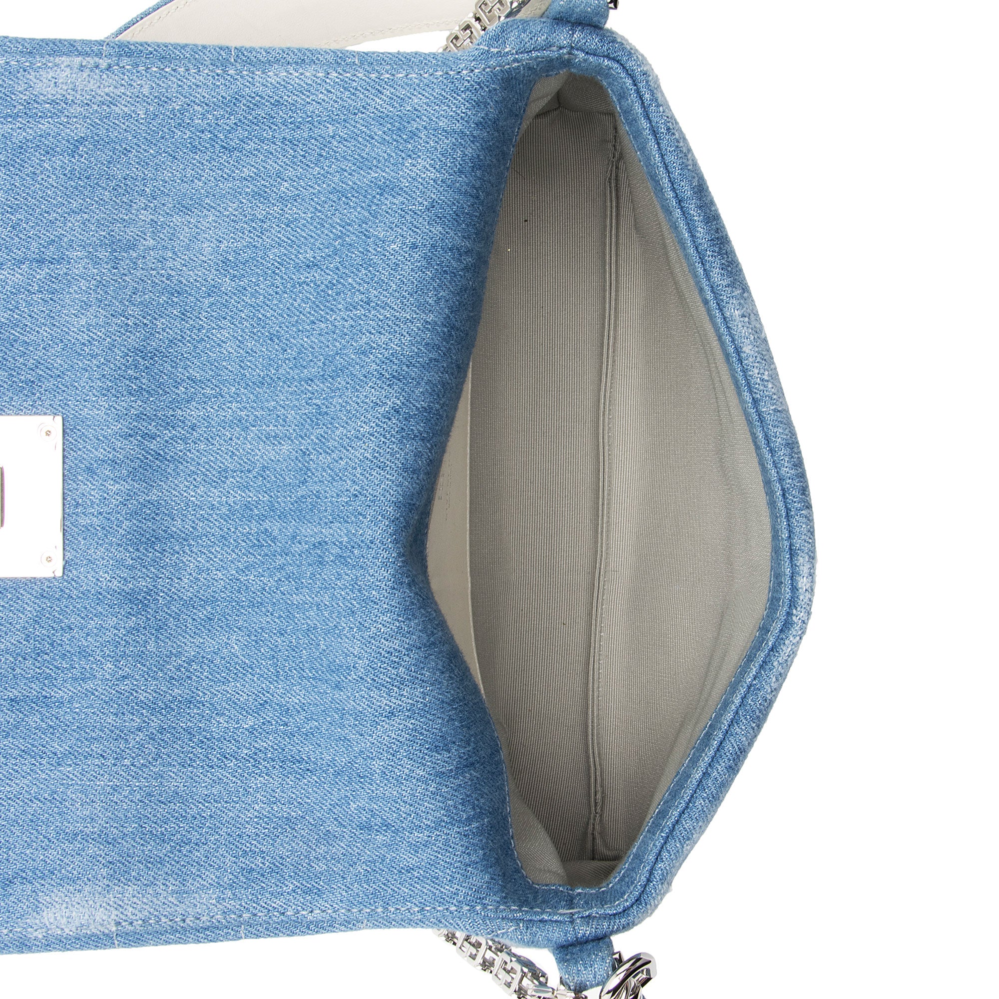 Givenchy Quilted Denim 4G Crossbody Bag (SHF-pf04SO)