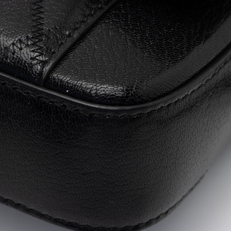 Givenchy black pocket on sale quilted leather shoulder bag