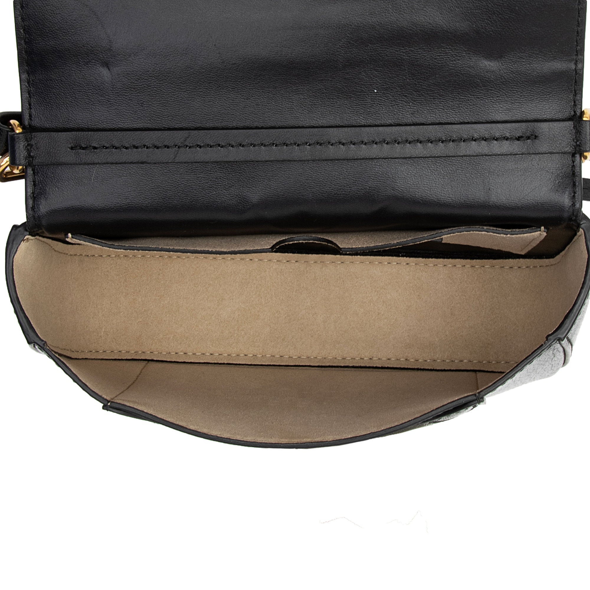 Givenchy Quilted Goatskin GV3 Pocket Mini Convertible Pouch (SHF-siLFsv)