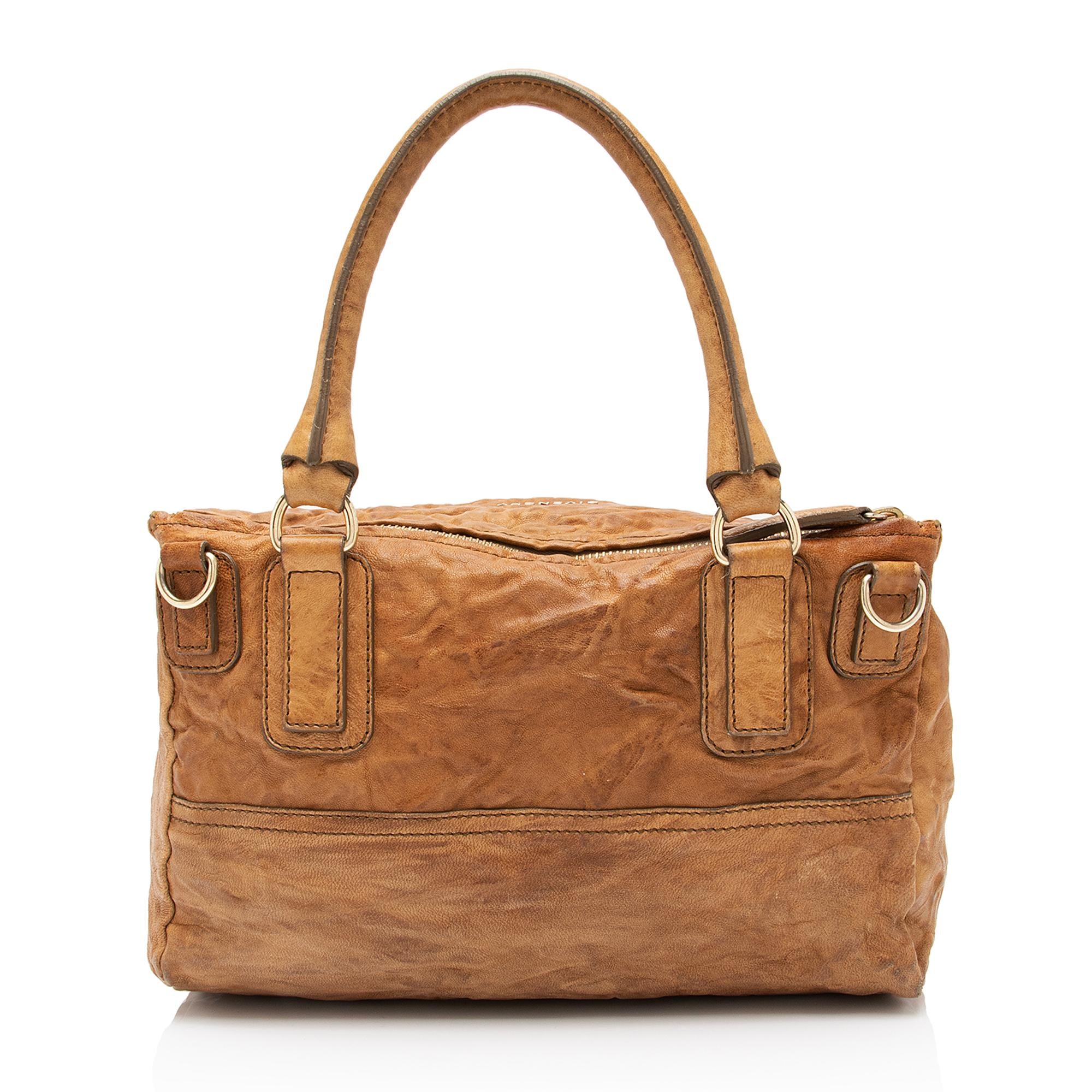 Givenchy Sheepskin Pepe Pandora Medium Shoulder Bag (SHF-Ap5Jv7)