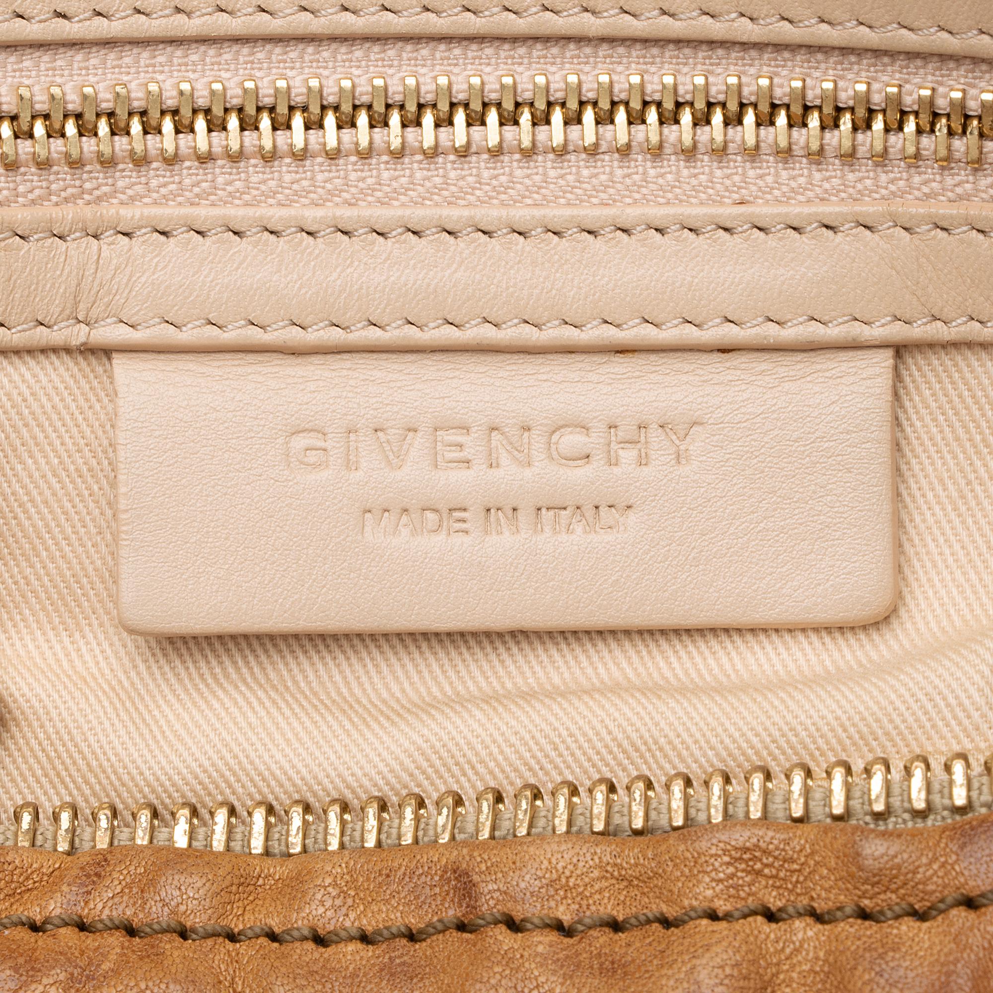 Givenchy Sheepskin Pepe Pandora Medium Shoulder Bag (SHF-Ap5Jv7)