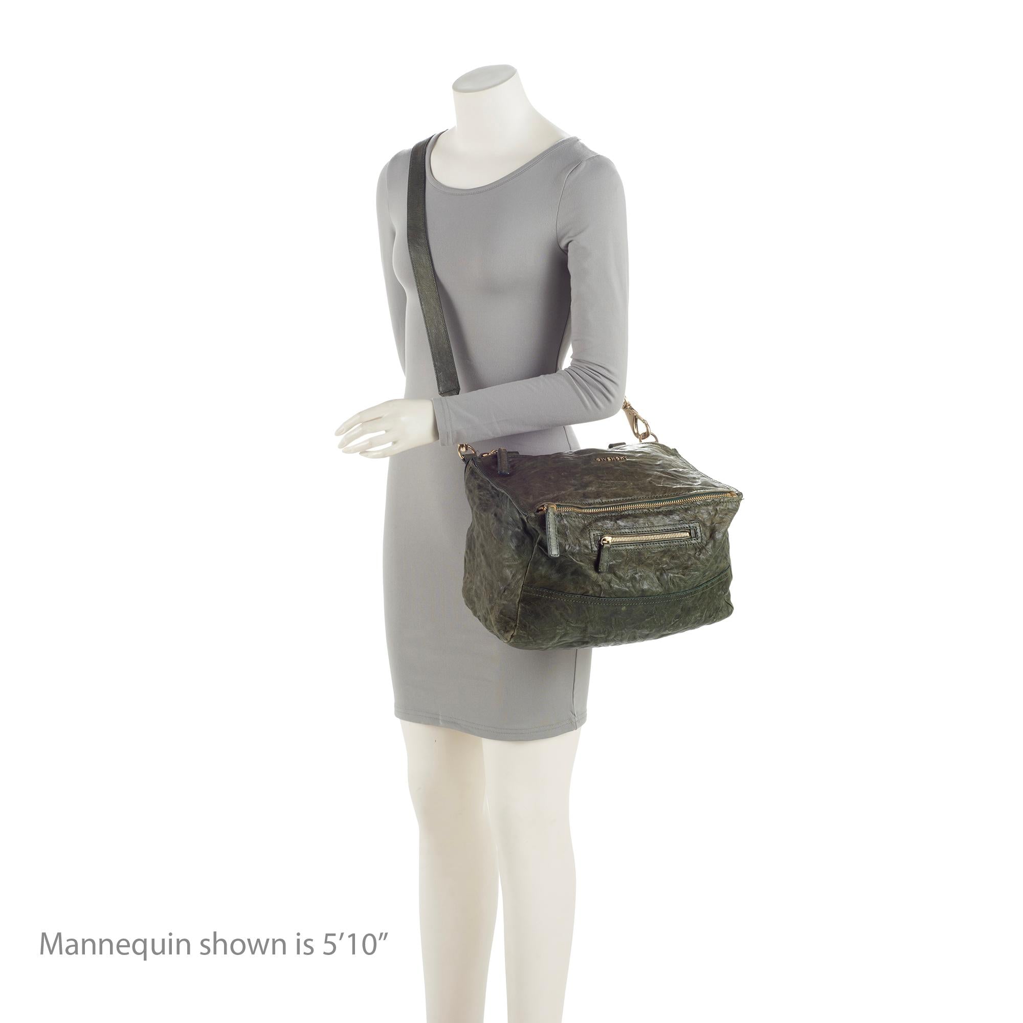 Givenchy Sheepskin Pepe Pandora Medium Shoulder Bag (SHF-q5M1ac)