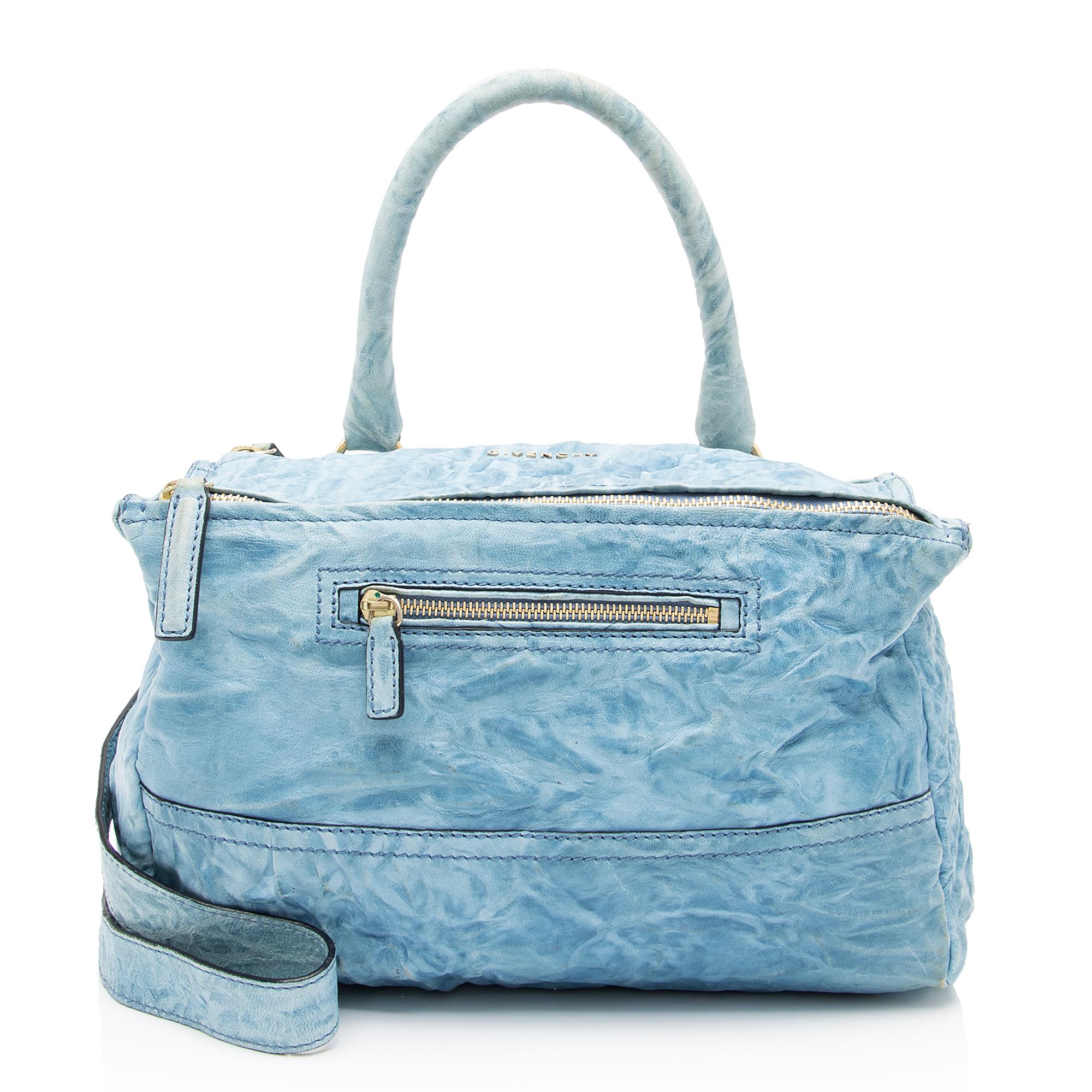 Givenchy Vintage Sheepskin Pepe Pandora Medium Shoulder Bag (SHF-23772)