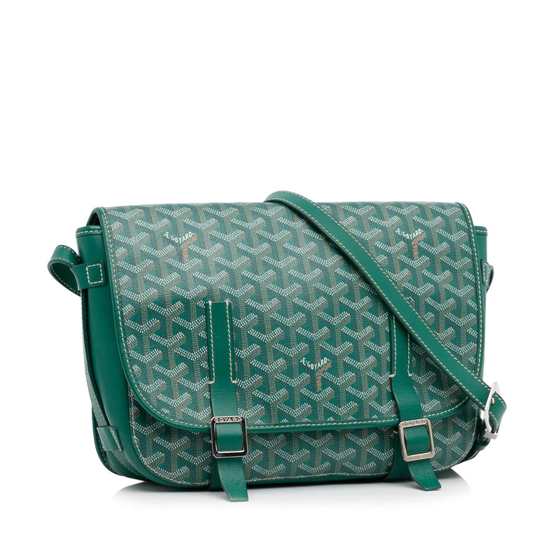 Authentic GOYARD Chevron Belvedere PM Messenger Bag Green, Women's Fashion,  Bags & Wallets, Cross-body Bags on Carousell