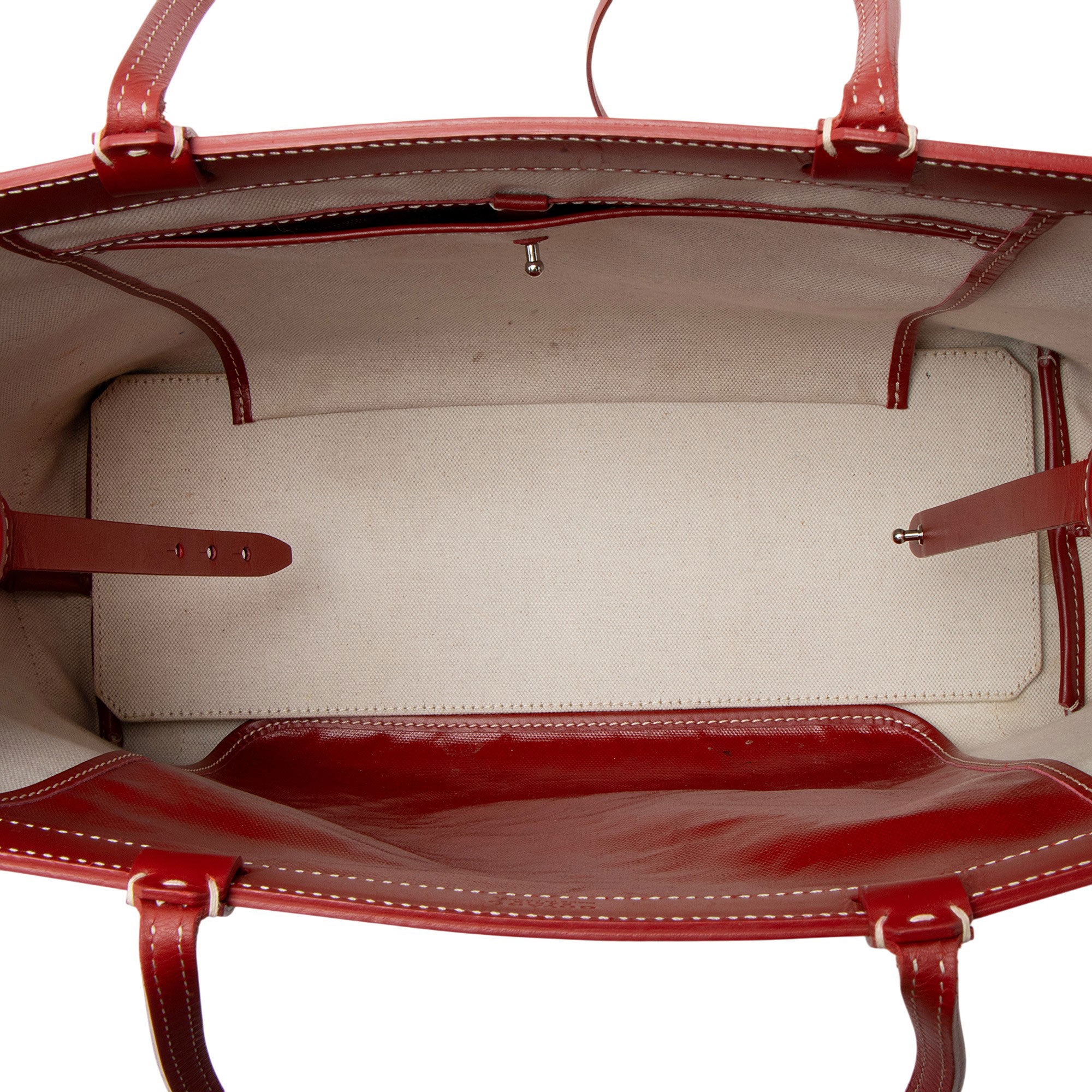 Goyard Goyardine Canvas Bellechase PM Tote