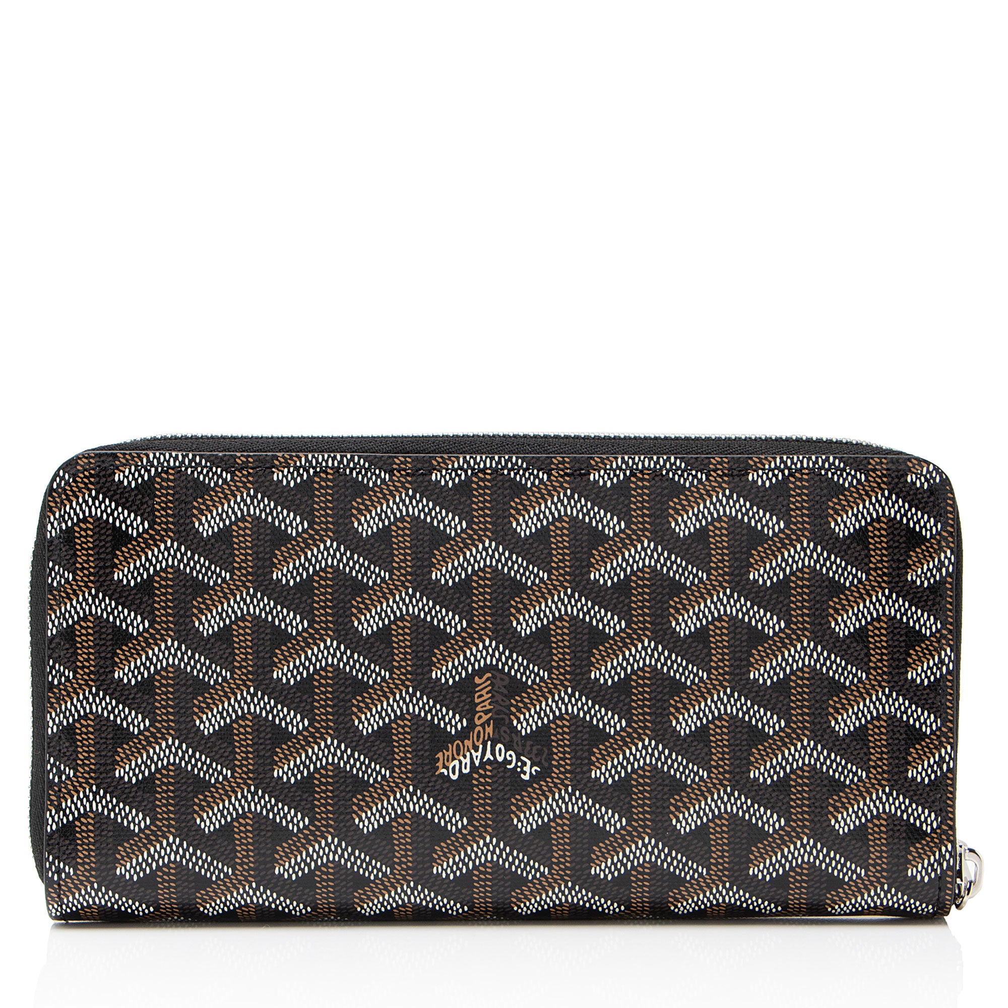 Goyard Goyardine Canvas Matignon GM Zip Wallet