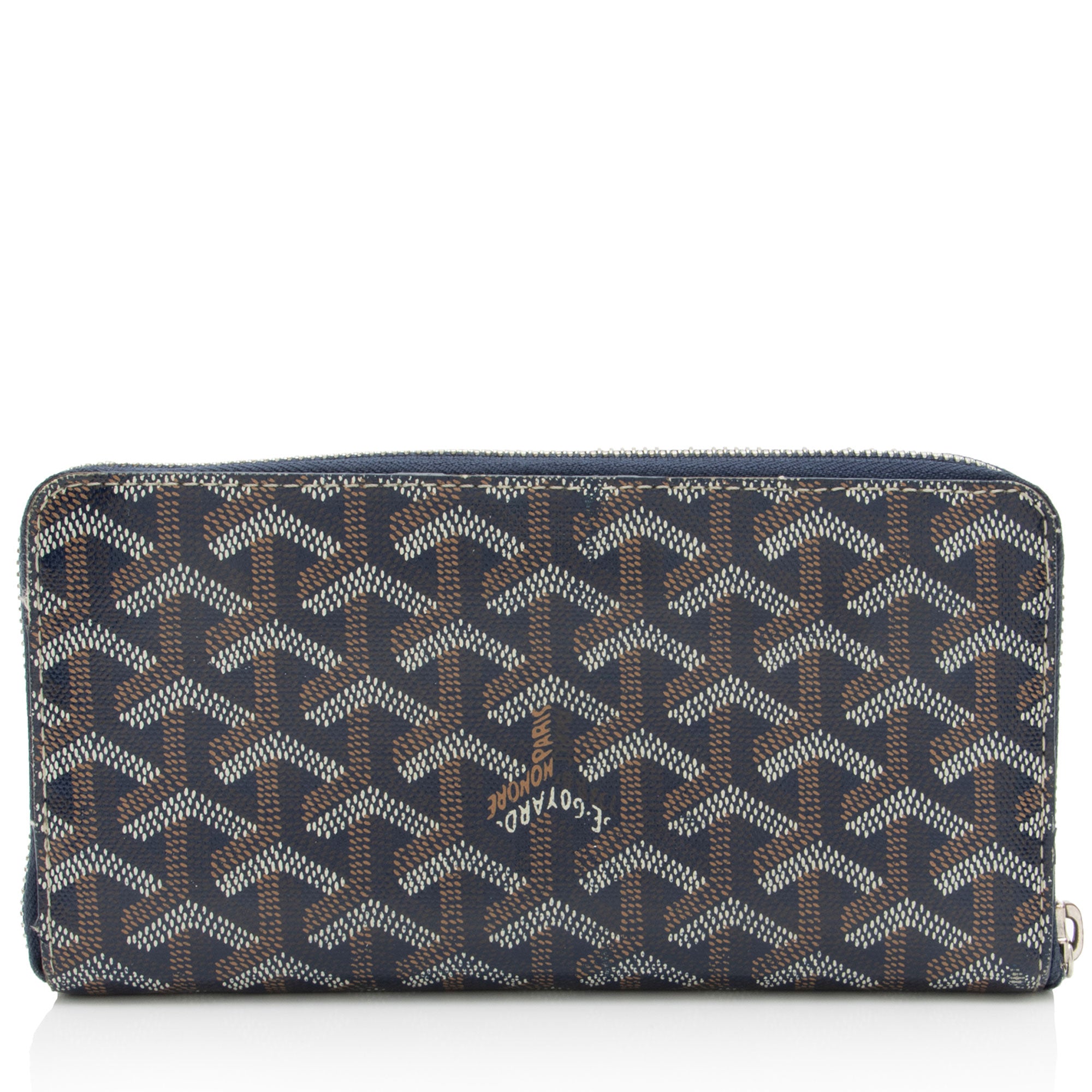 Goyard Goyardine Canvas Matignon GM Zip Wallet