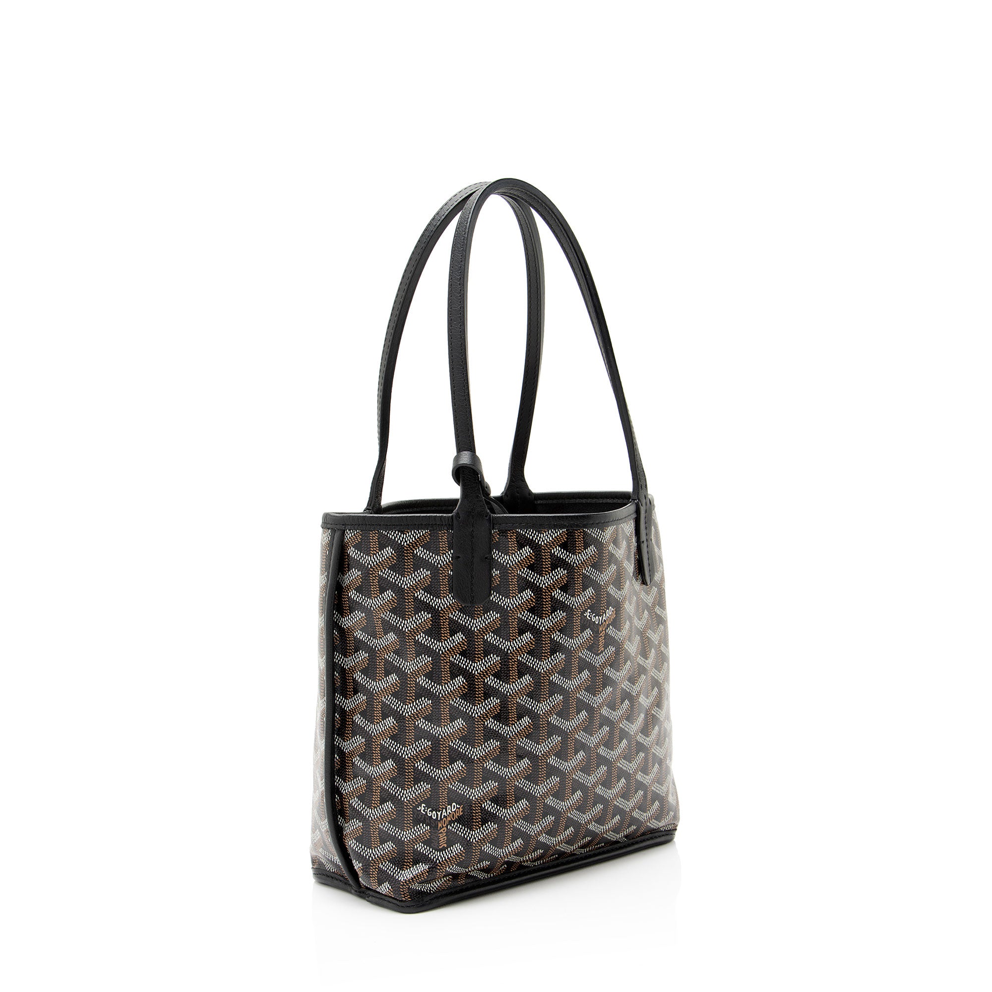 Goyard Goyardine Canvas Reversible Anjou Mini Tote