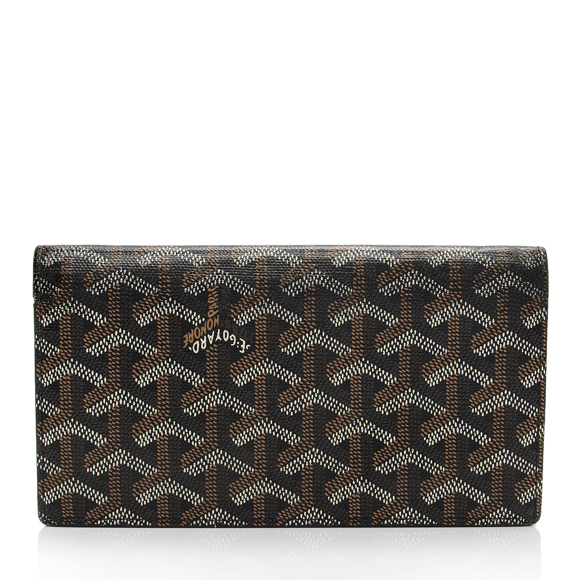 Goyard Goyardine Canvas Richelieu Long Wallet (SHF-zRLk5x)