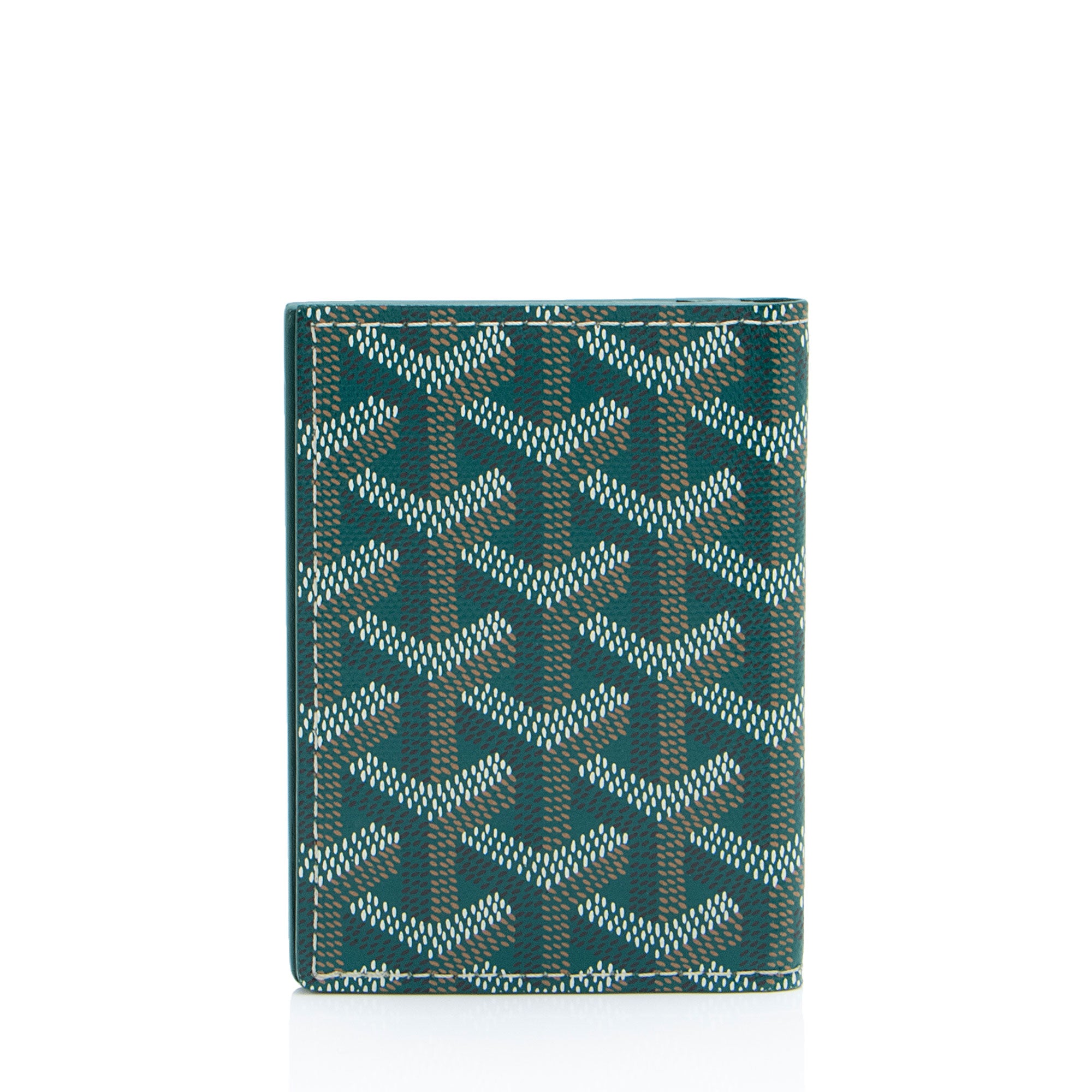 Goyard Goyardine Canvas Saint Marc Folding Card Case (SHF-MIZJnG)