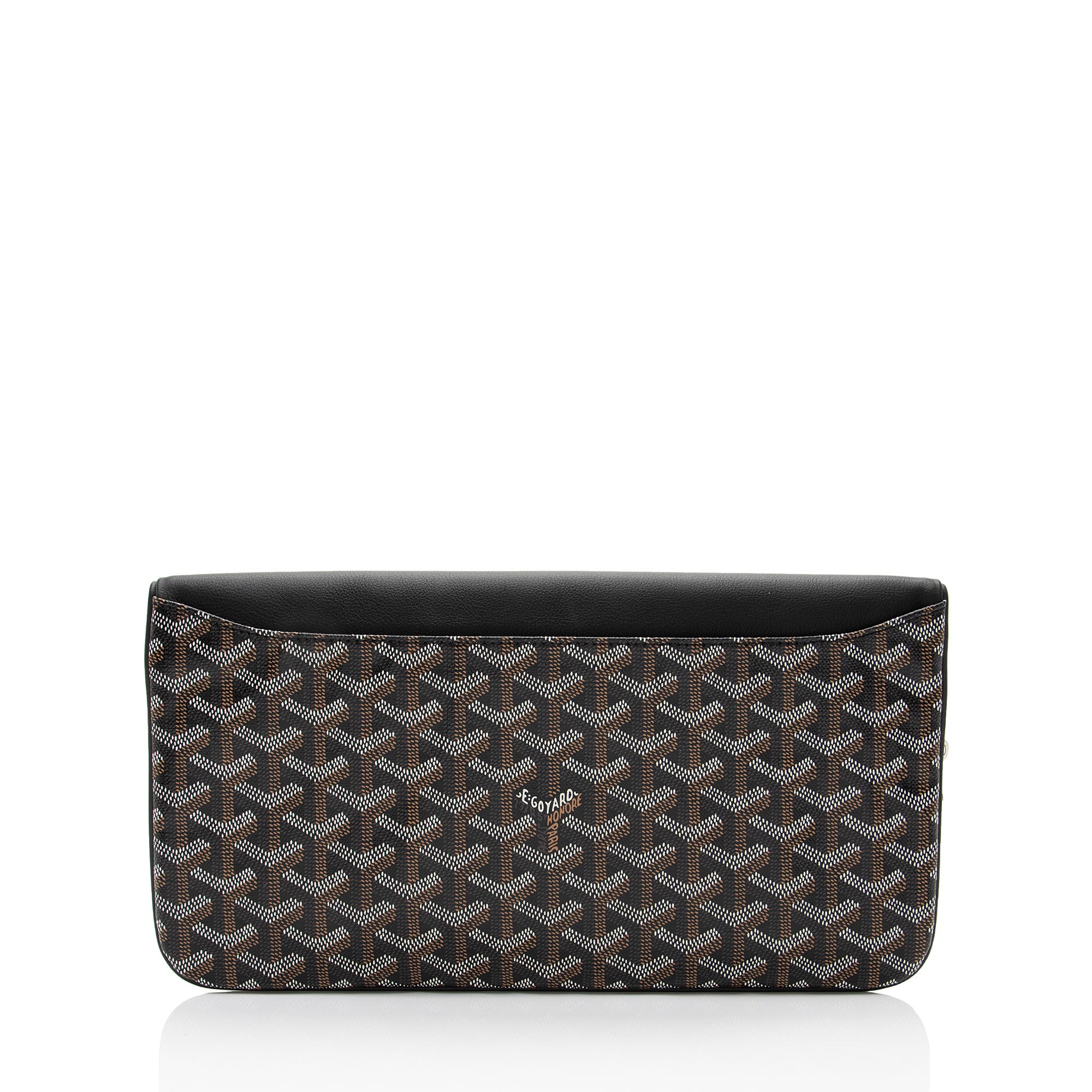 Goyard Goyardine Canvas Saint Marie Soft Clutch