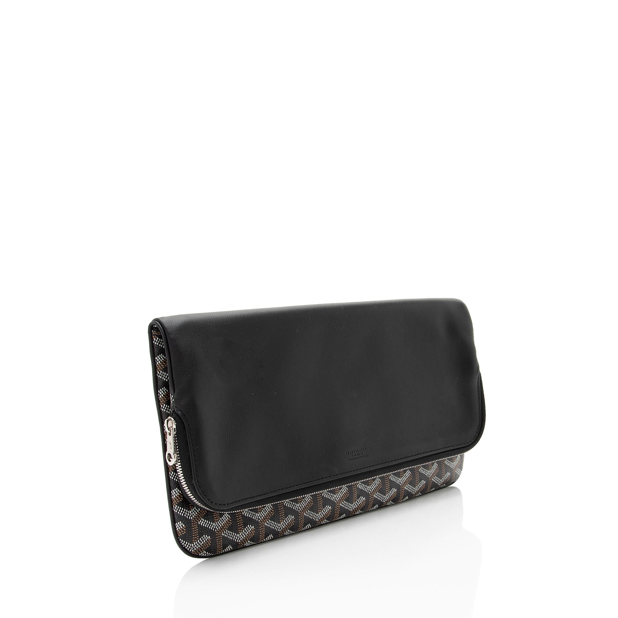 Goyard Goyardine Canvas Saint Marie Soft Clutch