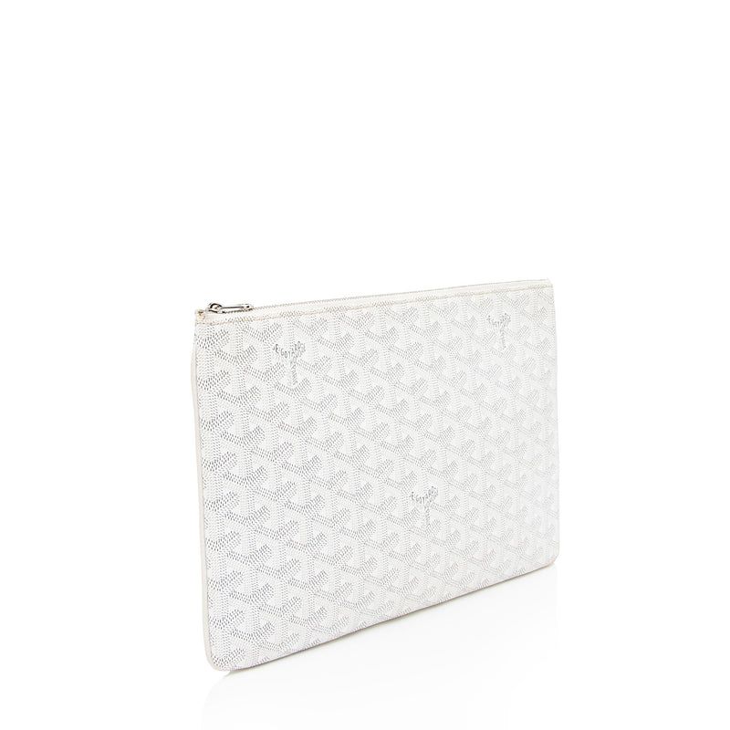 Goyard Goyardine Canvas Senat PM Pouch (SHF-MCOI0u)