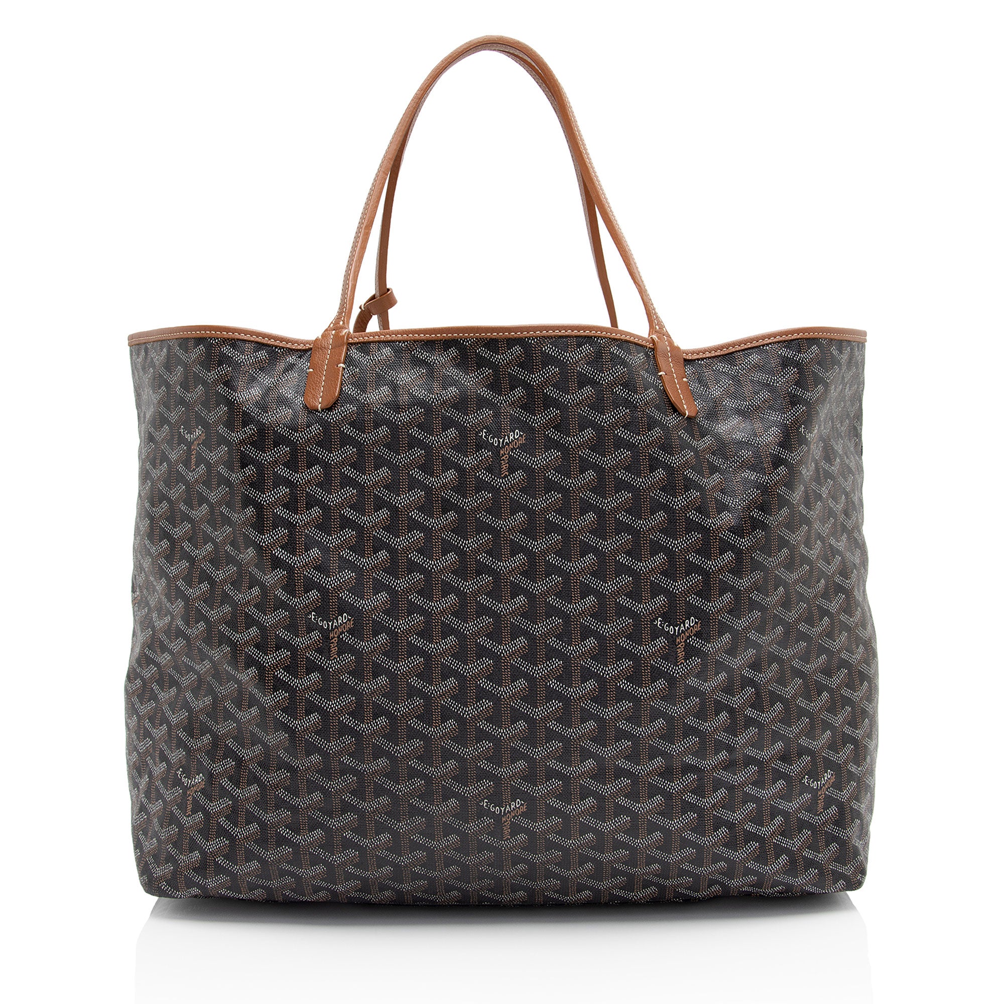 Goyard Goyardine Canvas St. Louis GM Tote (SHF-eZBZTk)