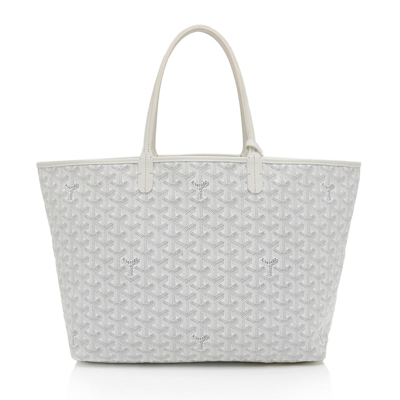 Goyard Goyardine Canvas St. Louis PM Tote (SHF-jQNG0d)