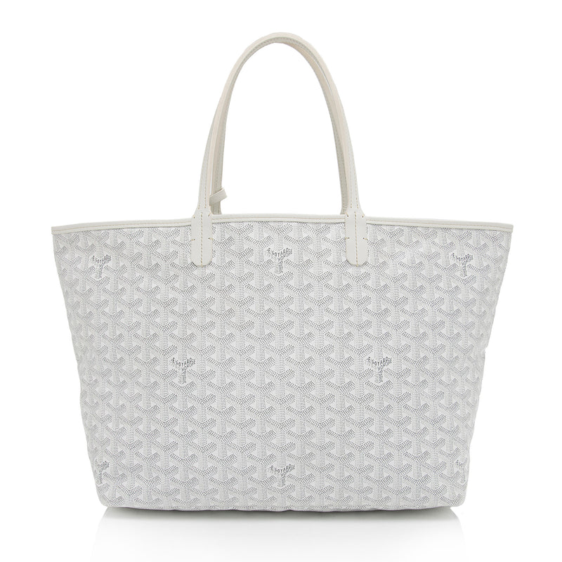 Goyard Goyardine Canvas St. Louis PM Tote (SHF-jQNG0d)