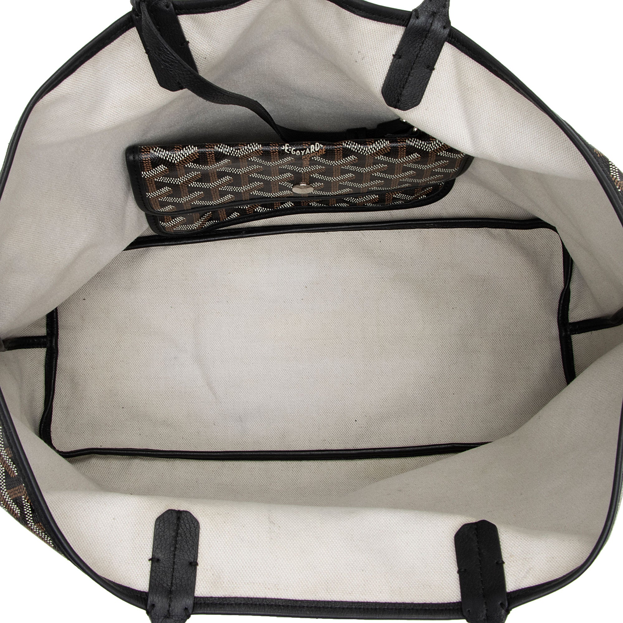 Goyard Goyardine Canvas St. Louis PM Tote (SHF-YjJqCy)