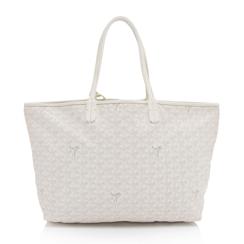 Goyard Goyardine Canvas St. Louis PM Tote (SHF-v4tCKw)