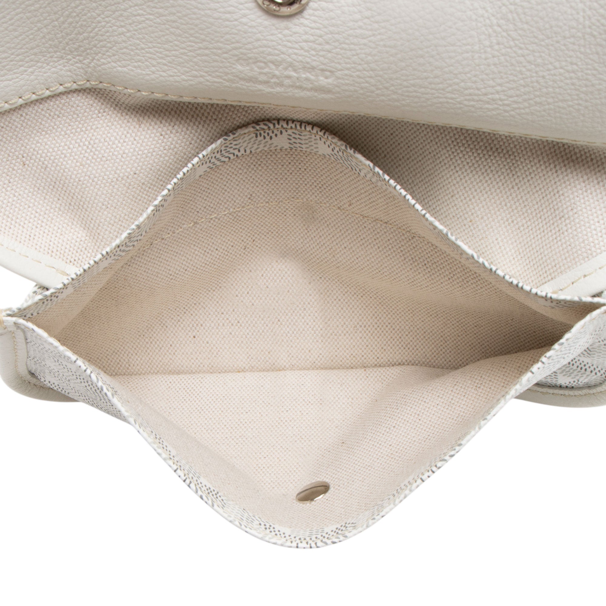 Goyard Goyardine Canvas St. Louis PM Tote