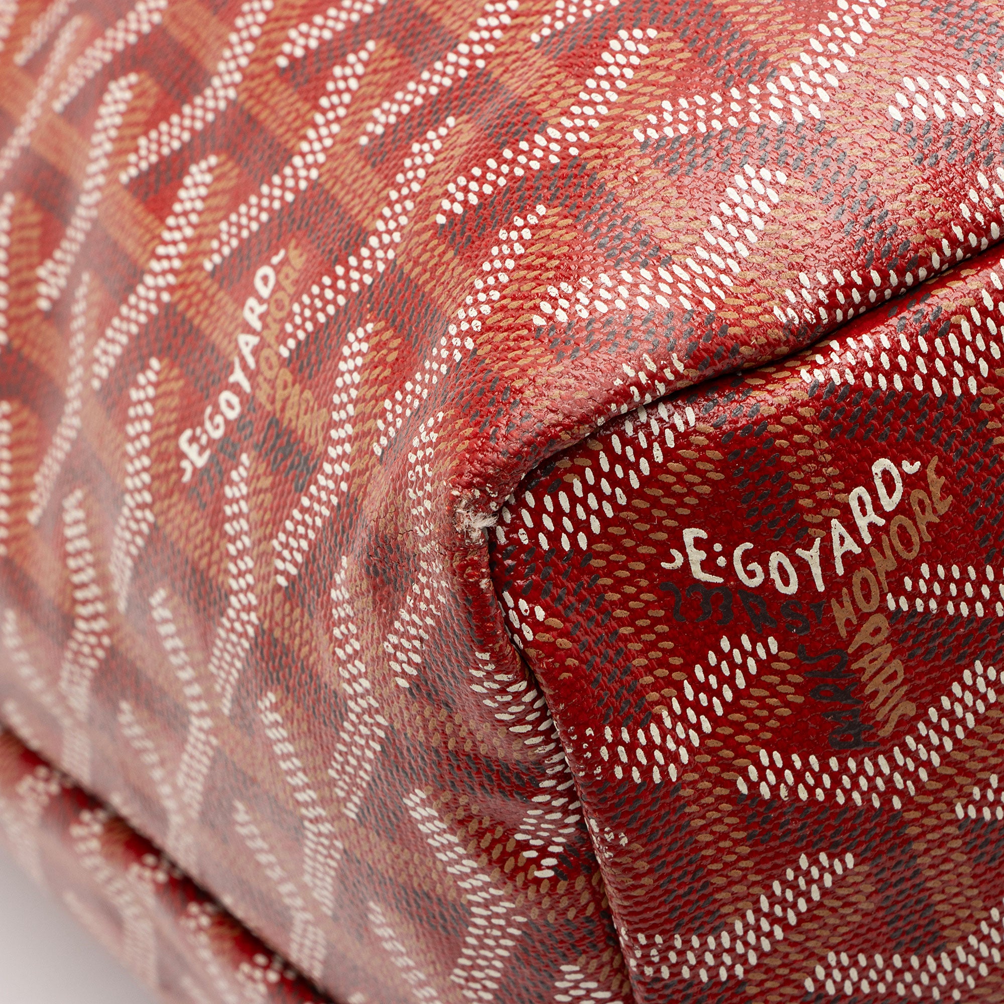 Goyard Goyardine Canvas St. Louis PM Tote
