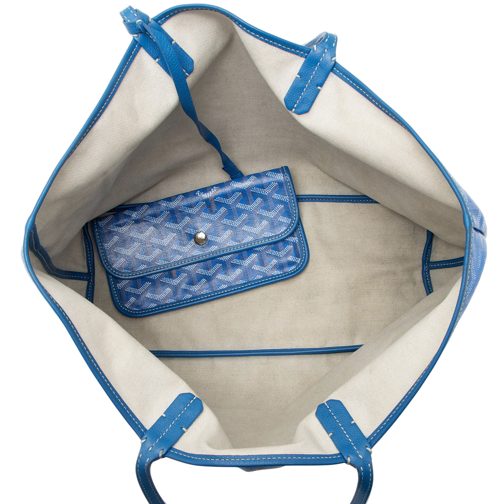 Goyard Goyardine Canvas St. Louis PM Tote