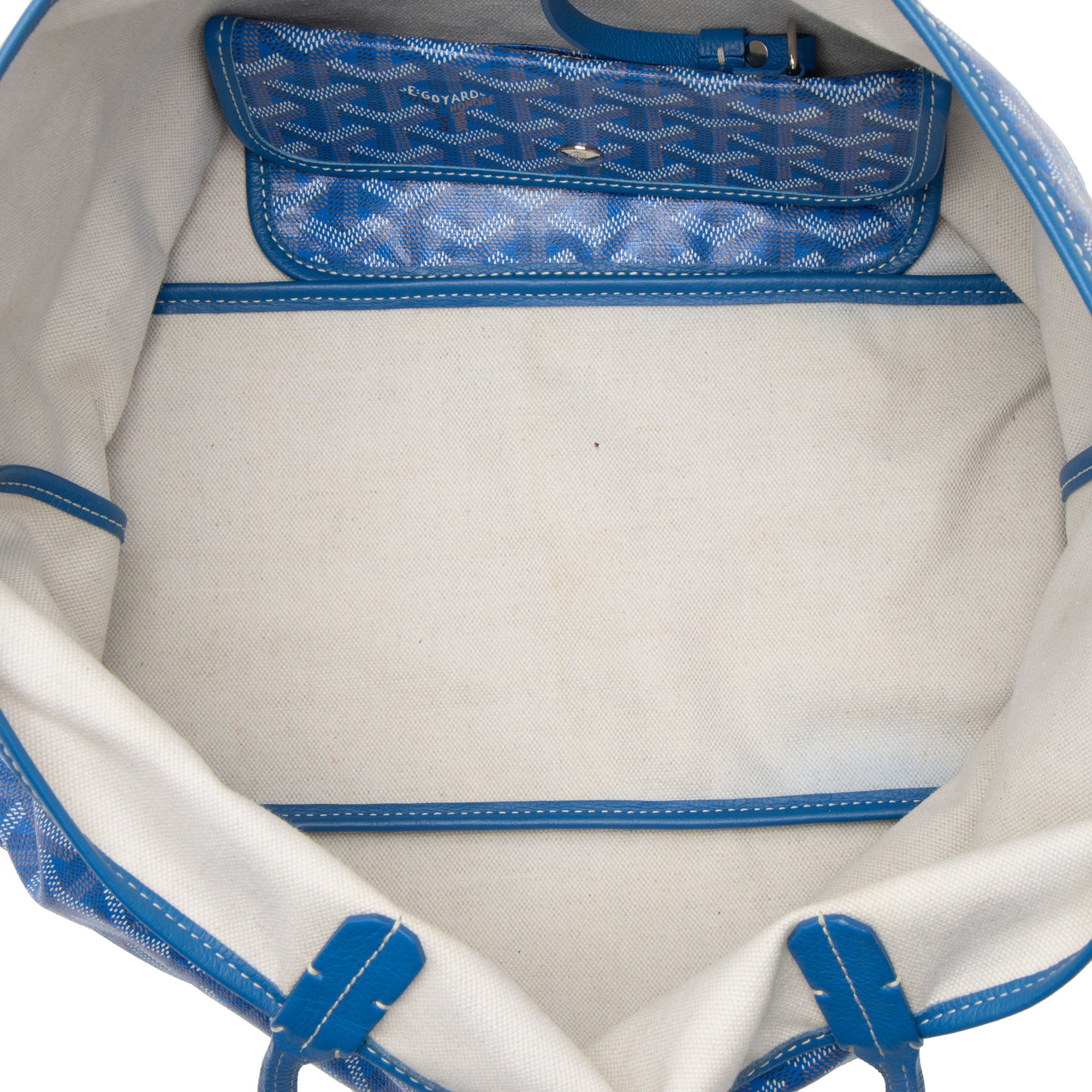 Goyard Goyardine Canvas St. Louis PM Tote