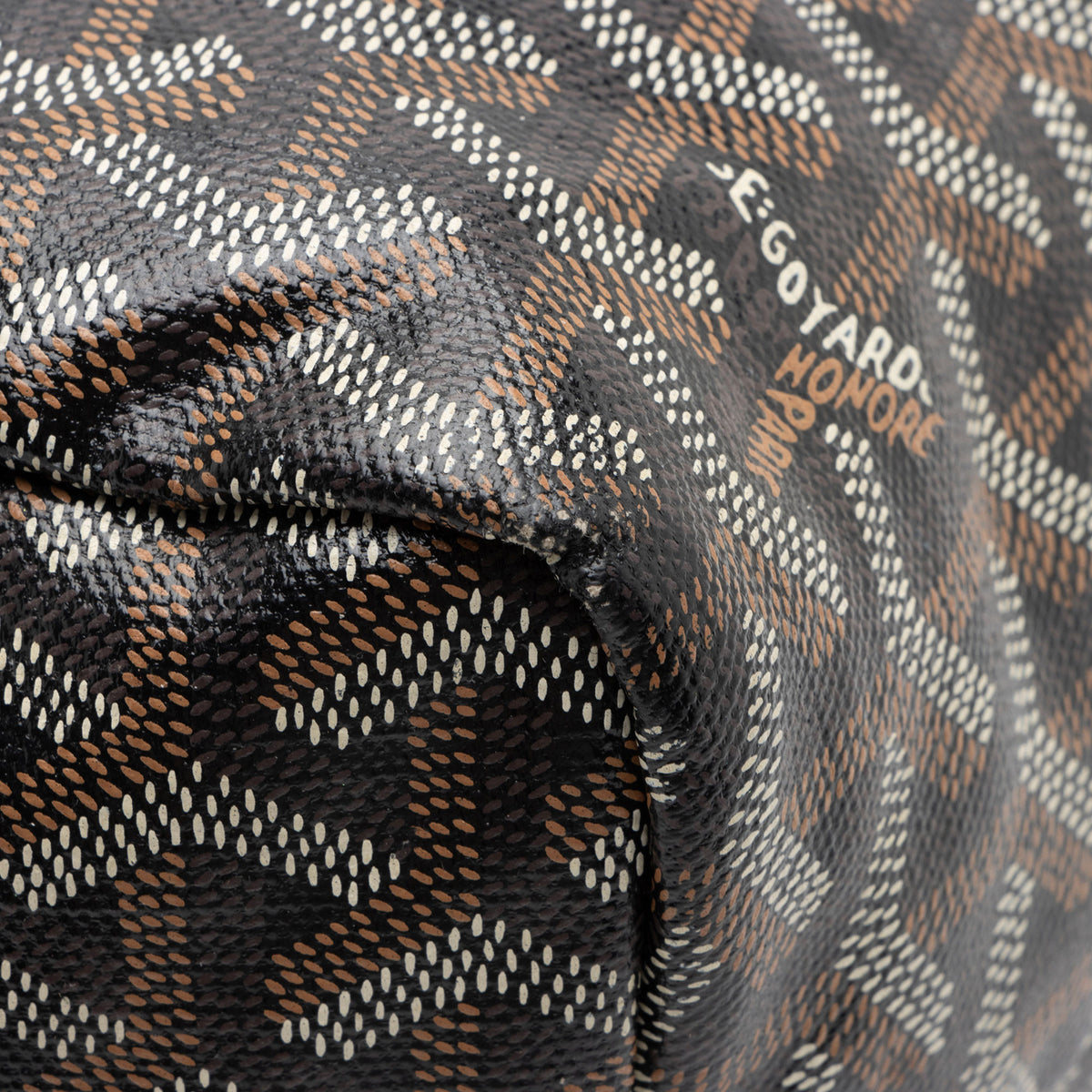 Goyard Goyardine Canvas St. Louis PM Tote