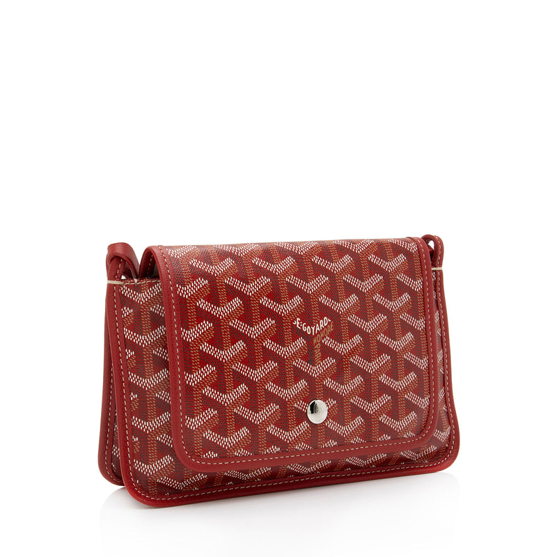 Goyard Goyardine Plumet Wallet Clutch (SHF-l248B1)