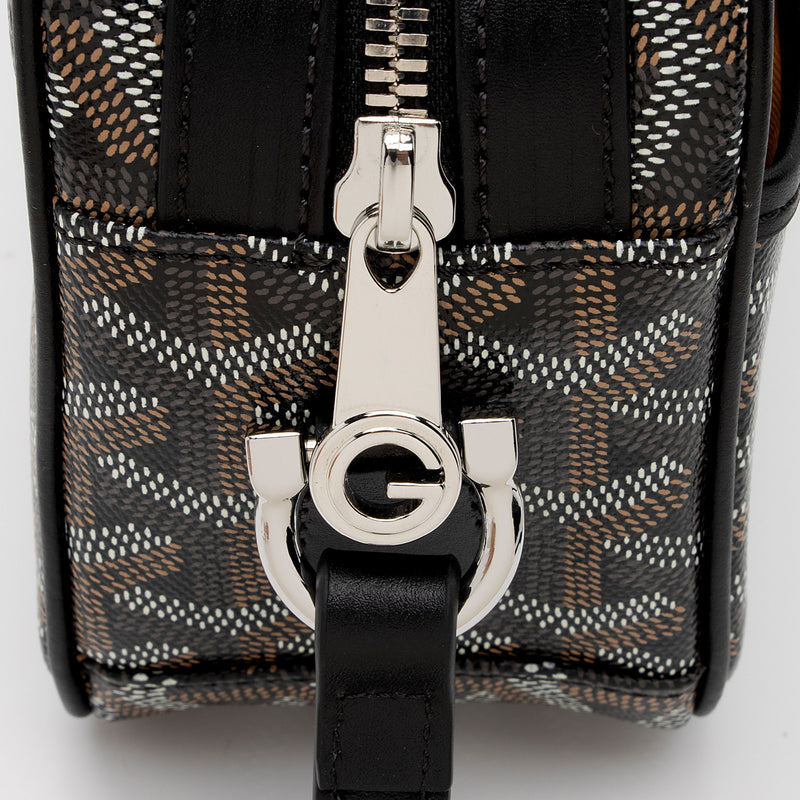 Goyard Goyardine Navy Cap Vert PM Bag Silver Hardware – Madison Avenue  Couture