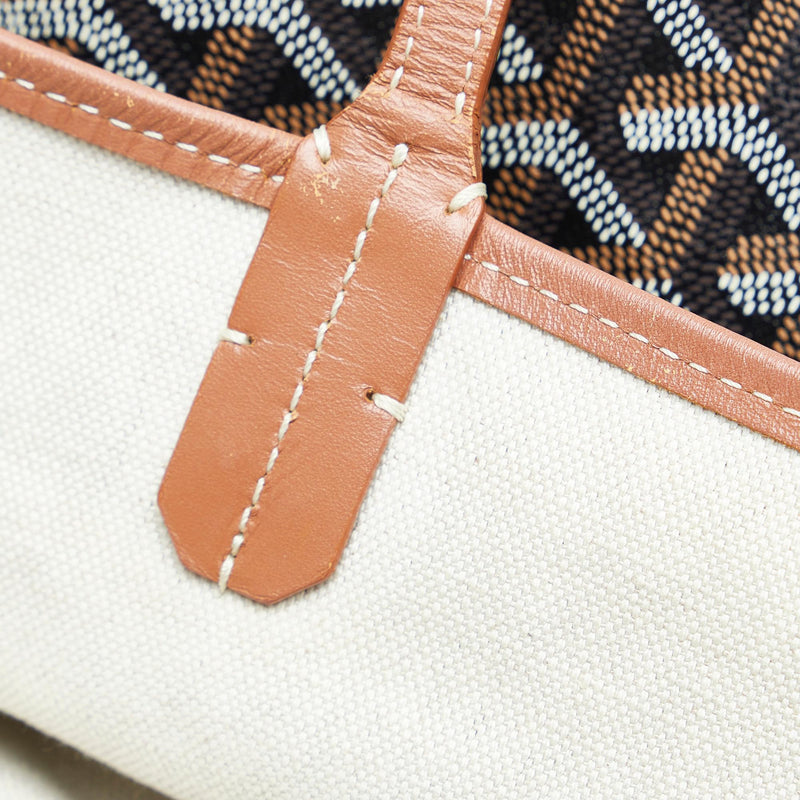 Goyard Brown Goyardine Coated Canvas and Leather Saint Louis PM