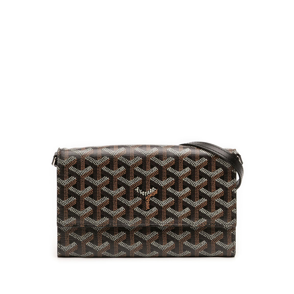 Goyard Goyardine Varenne Continental Wallet On Strap