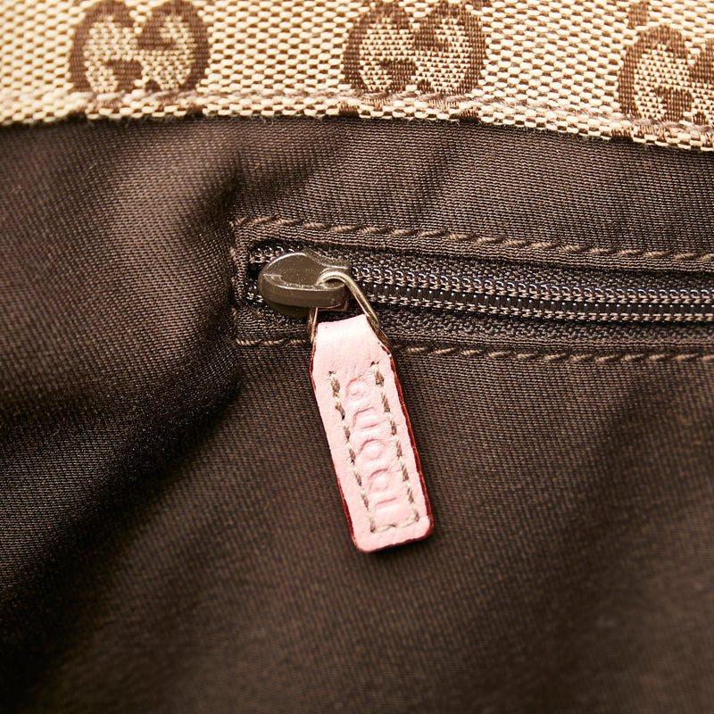 Gucci Abbey Iris Leather Tote Bag (SHG-37220)
