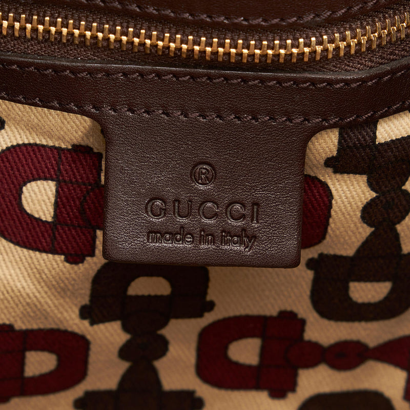 Gucci Bamboo Guccissima Peggy Tote Bag (SHG-PzT5KG)