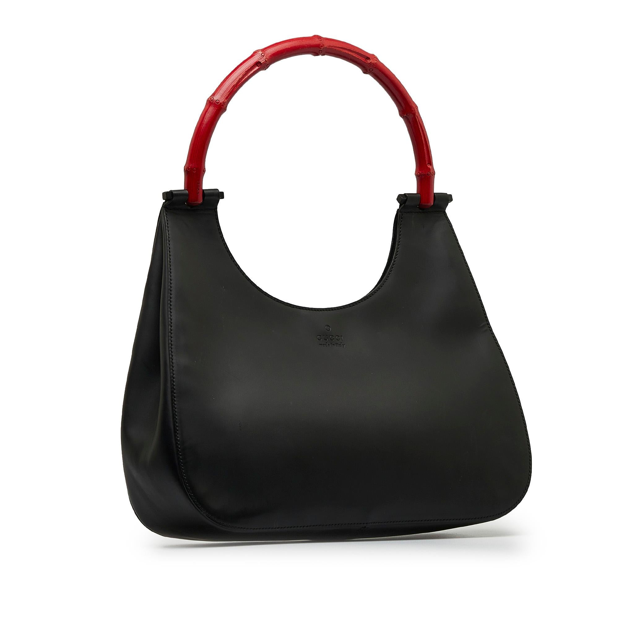 Gucci Bamboo Leather Handbag (SHG-xpUWAH)