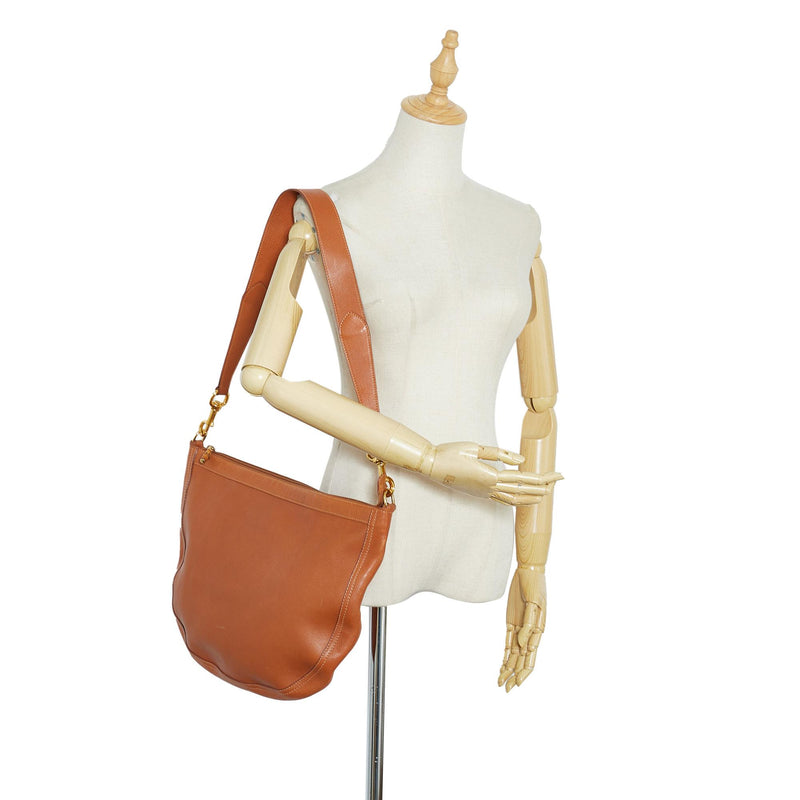 Gucci Bamboo Leather Shoulder Bag (SHG-DGCCTi)