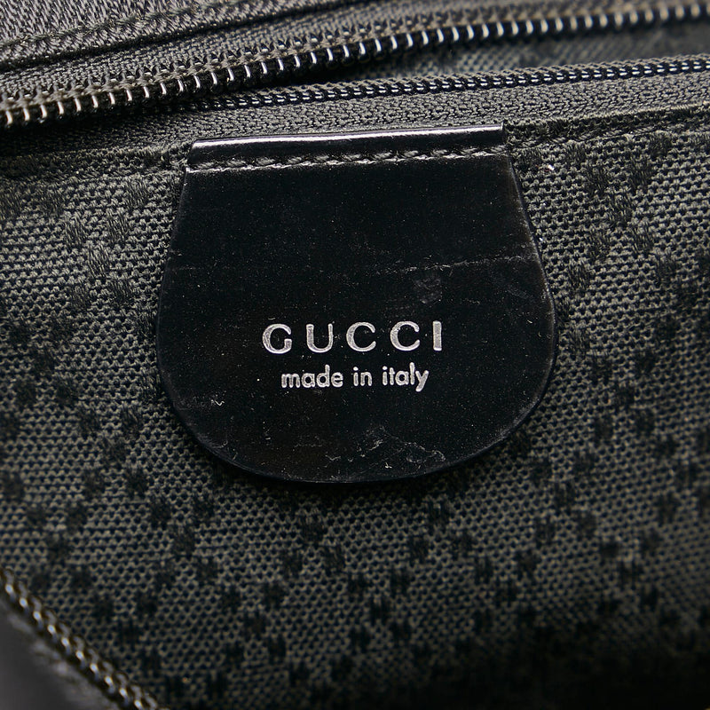 Gucci Bamboo Nylon Handbag (SHG-bNzyNE)