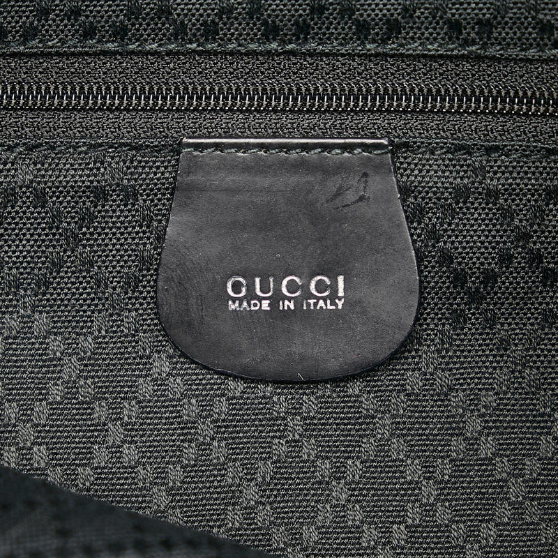 Gucci Bamboo Nylon Satchel (SHG-fSqu3W)