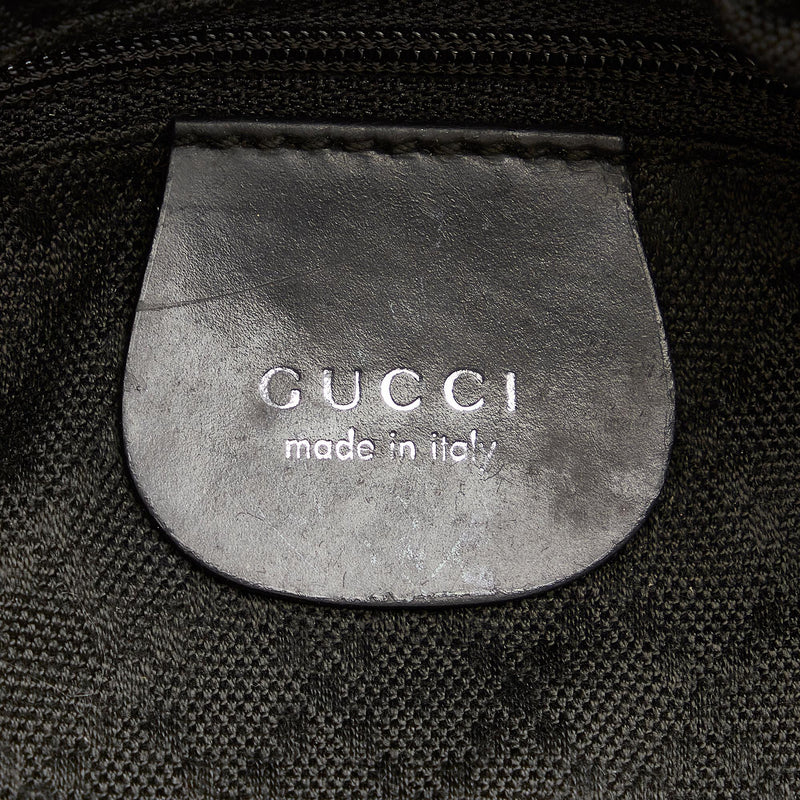 Gucci Bamboo Nylon Shoulder Bag (SHG-25229)
