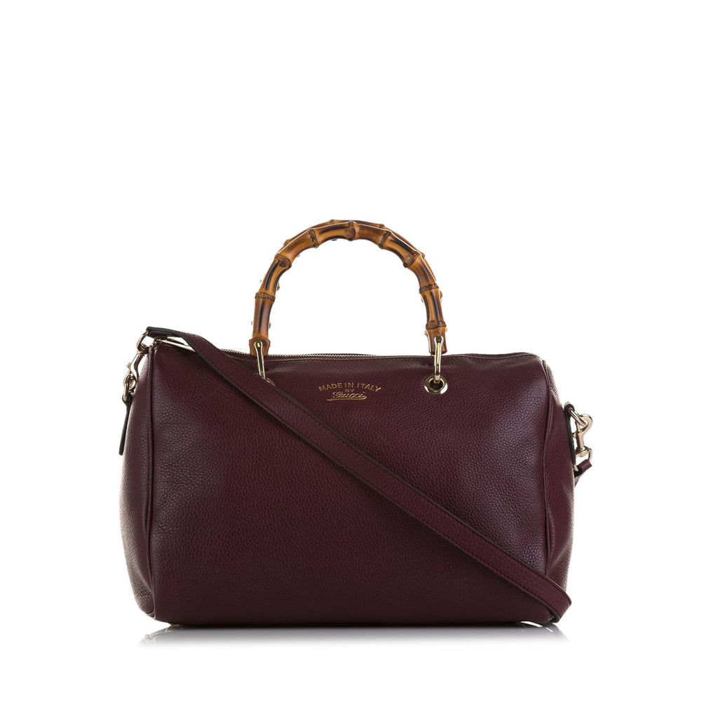 Gucci bamboo boston bag outlet