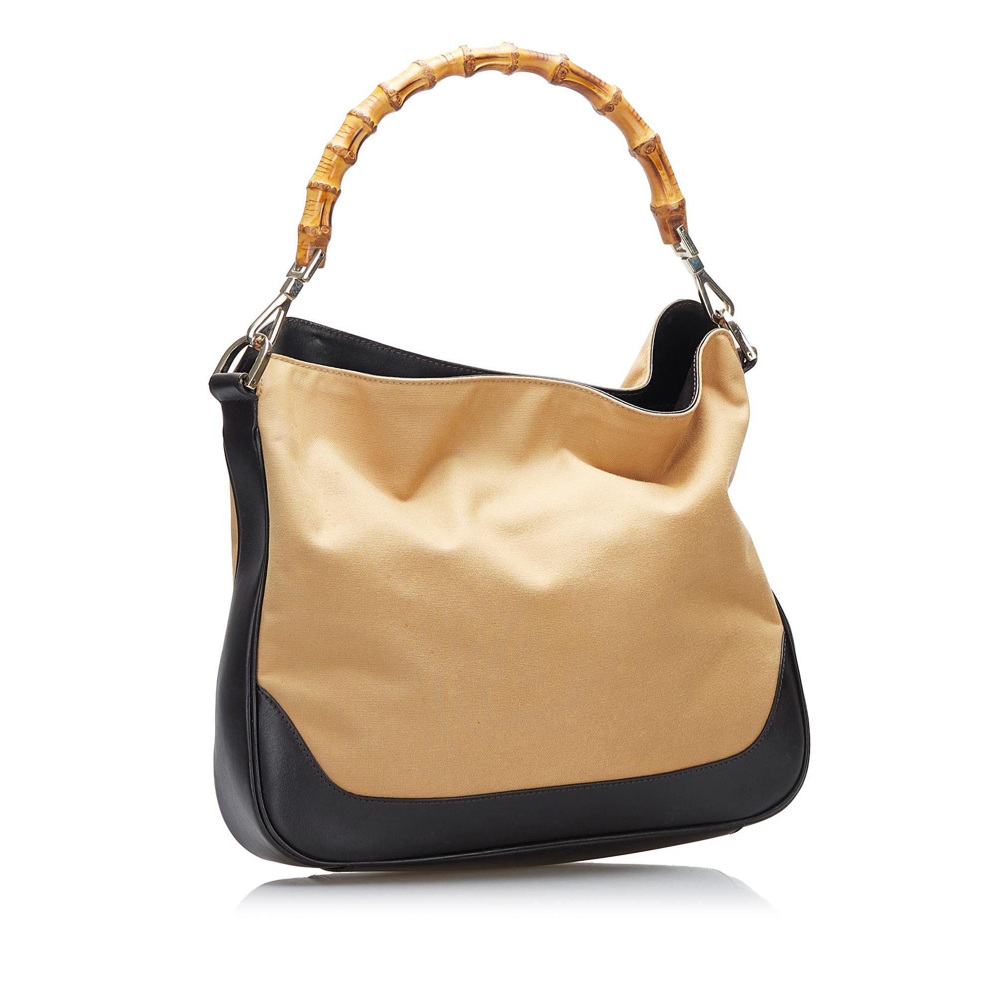 Gucci Bamboo Web Satchel (SHG-h6OTTp)