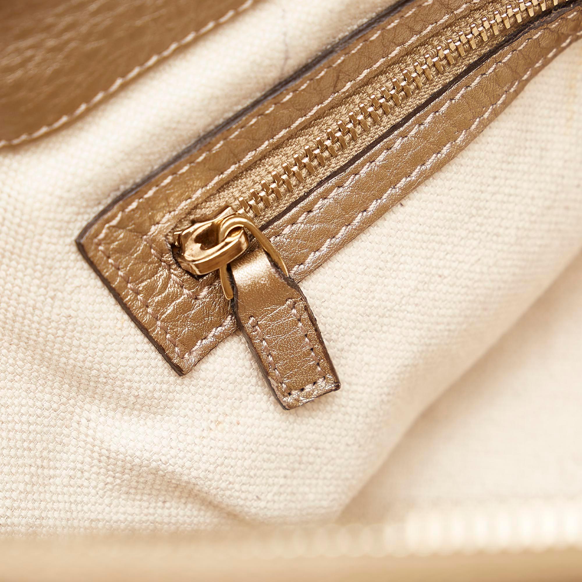 Gucci Bella Leather Satchel (SHG-32132)