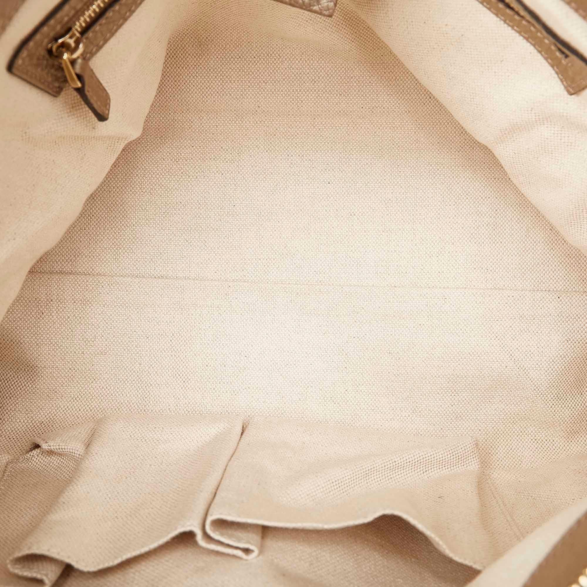 Gucci Bella Leather Satchel (SHG-32132)