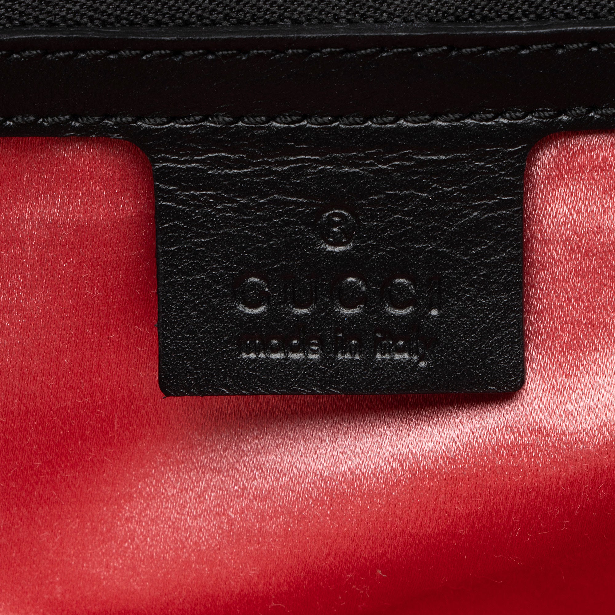 Gucci Bicolor Matelasse Leather GG Marmont Top Handle Small Satchel
