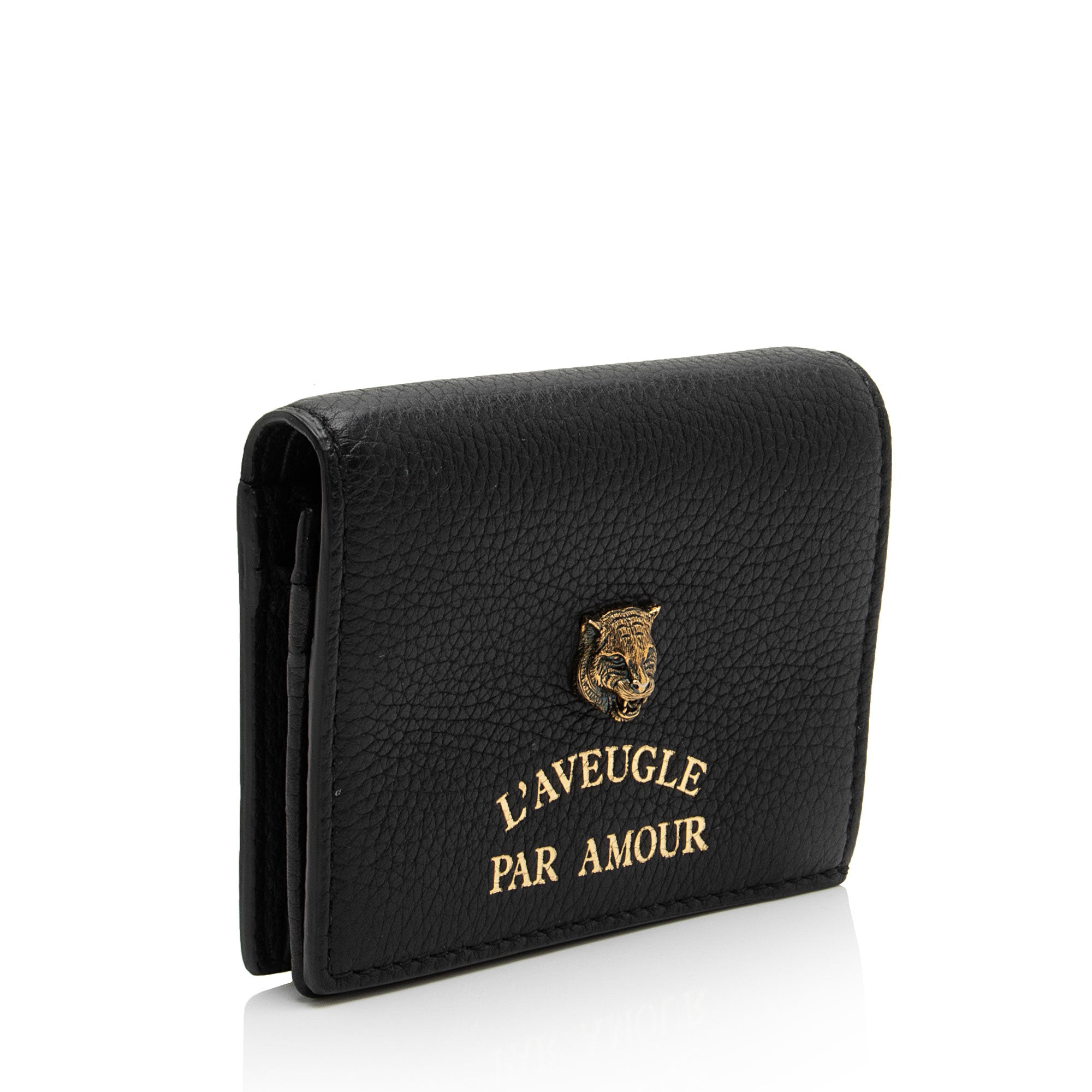 Gucci Calfskin Animalier Wallet (SHF-xIyVqk)