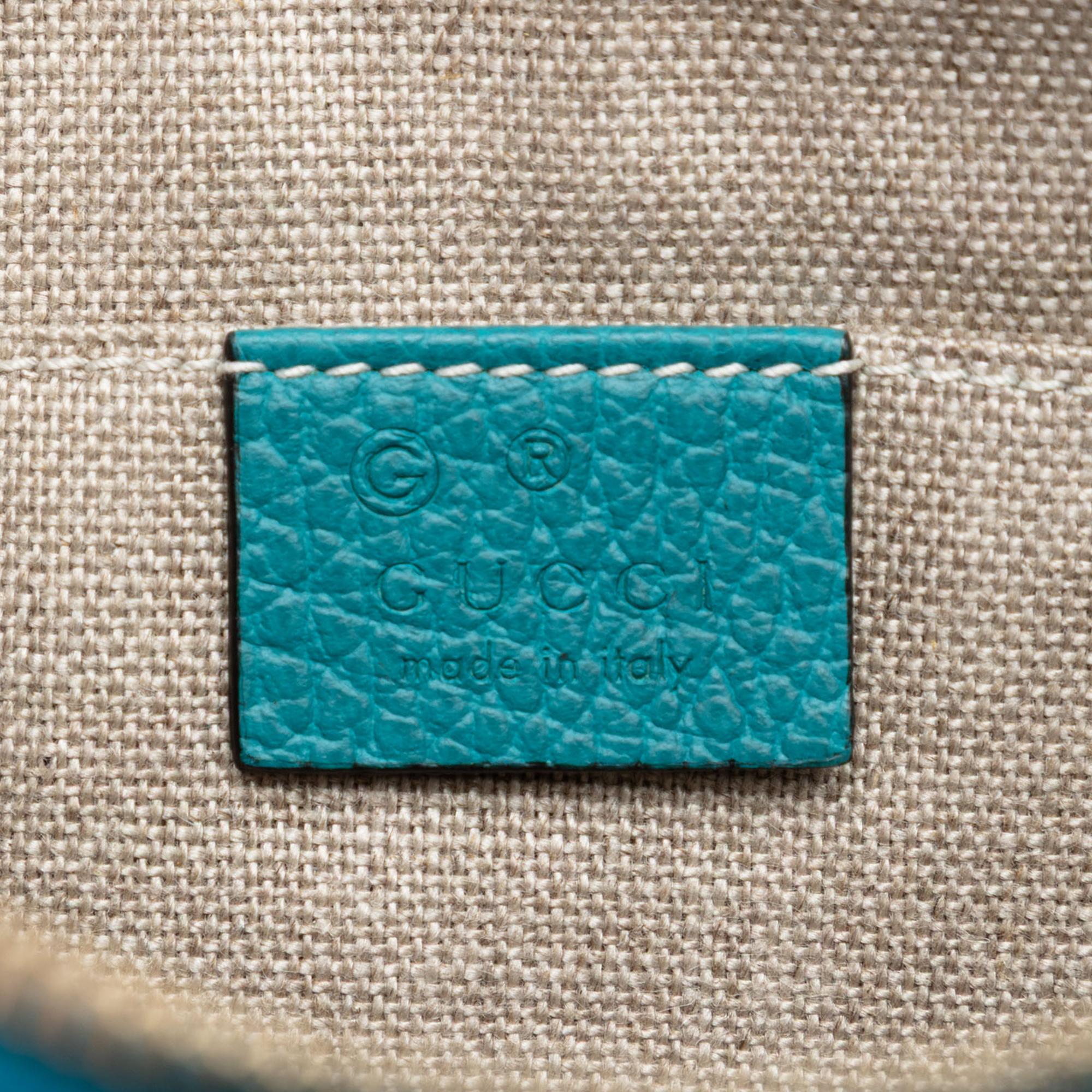 Gucci Calfskin Bamboo Clutch