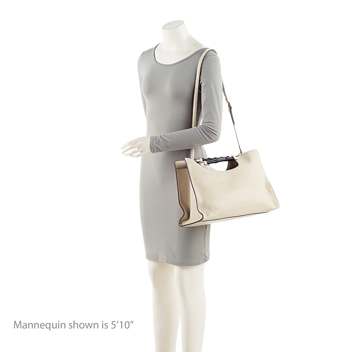 Gucci Calfskin Bamboo Daily Medium Shopper Tote