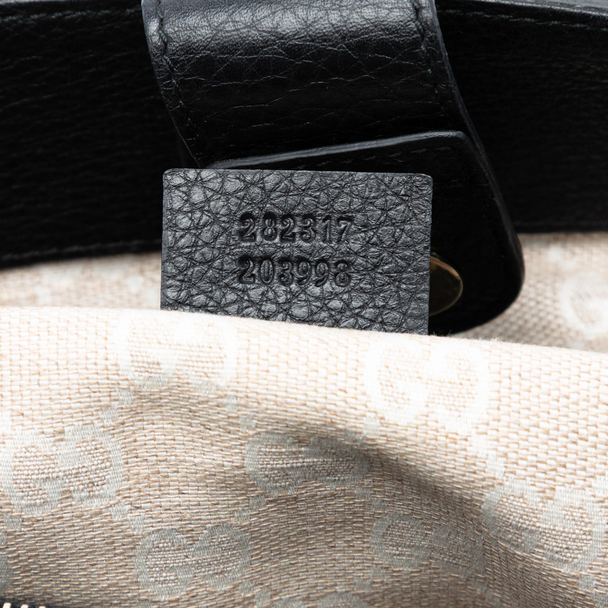 Gucci Calfskin Bamboo Diana Tote