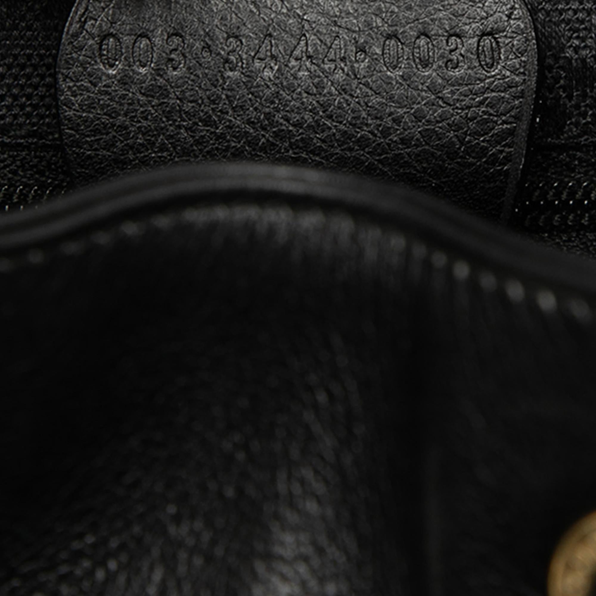 Gucci Calfskin Bamboo Drawstring Backpack